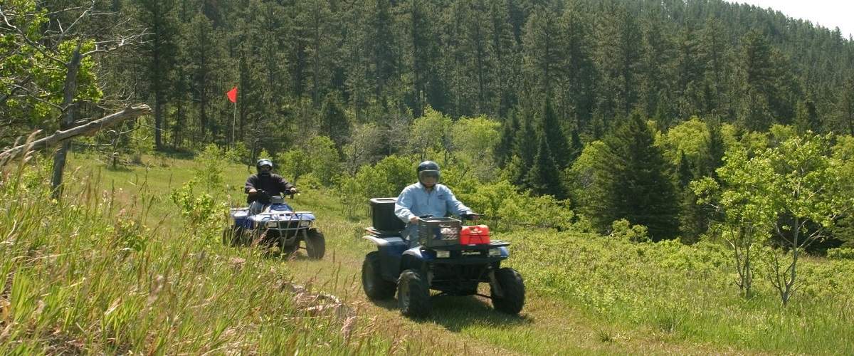 ATV Riding in the Black Hills