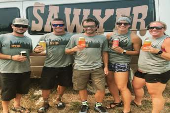 Staff from Sawyer Brewing